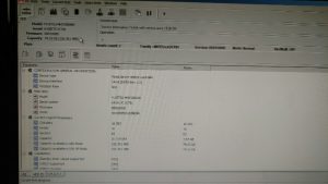 ID information of Fujitsu hard drive during data recovery